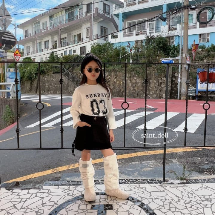 Saint Doll - Korean Children Fashion - #prettylittlegirls - Sunday Tee - 4