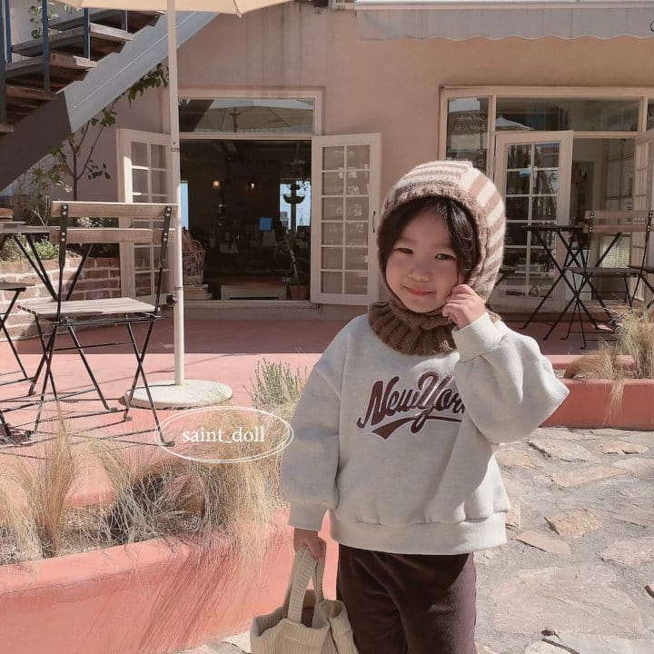 Saint Doll - Korean Children Fashion - #toddlerclothing - Newyork Sweatshirt with mom - 9