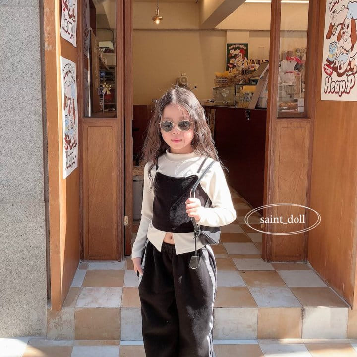 Saint Doll - Korean Children Fashion - #toddlerclothing - Slit Turtleneck Tee - 6