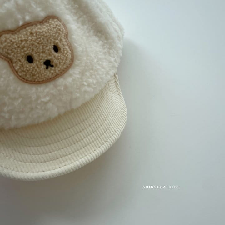 Shinseage Kids - Korean Children Fashion - #magicofchildhood - Bear bbogle Cap - 3