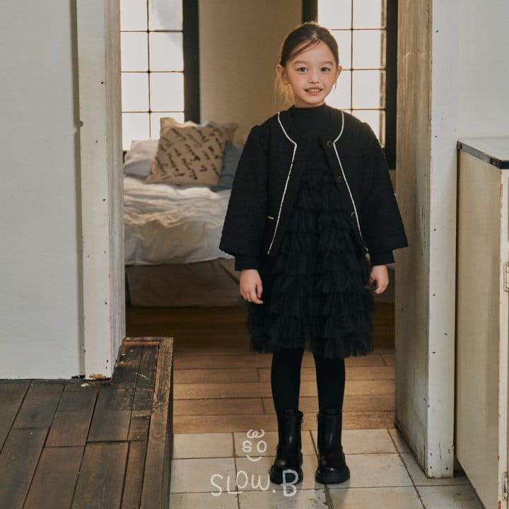 Slow B - Korean Children Fashion - #Kfashion4kids - Sha One-piece - 10