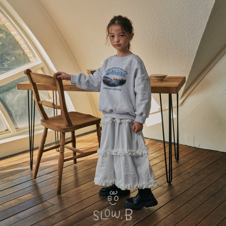 Slow B - Korean Children Fashion - #childofig - Town Sweatshirt - 9