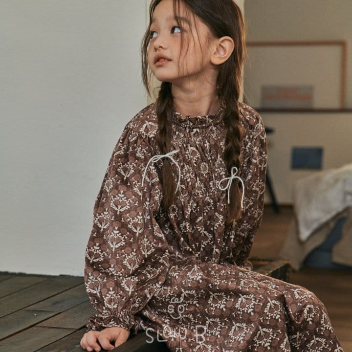 Slow B - Korean Children Fashion - #childrensboutique - Paisely One-piece - 2
