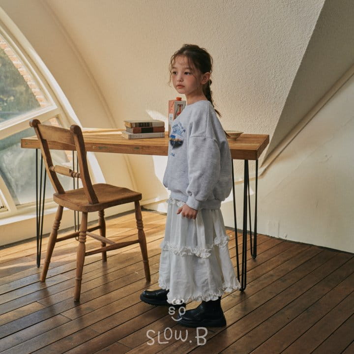 Slow B - Korean Children Fashion - #childrensboutique - Town Sweatshirt - 10