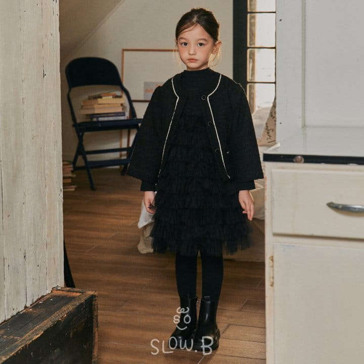 Slow B - Korean Children Fashion - #childrensboutique - Sha One-piece - 4