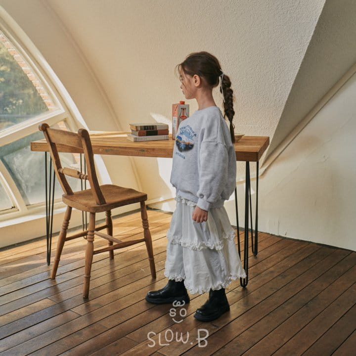 Slow B - Korean Children Fashion - #designkidswear - Town Sweatshirt - 11