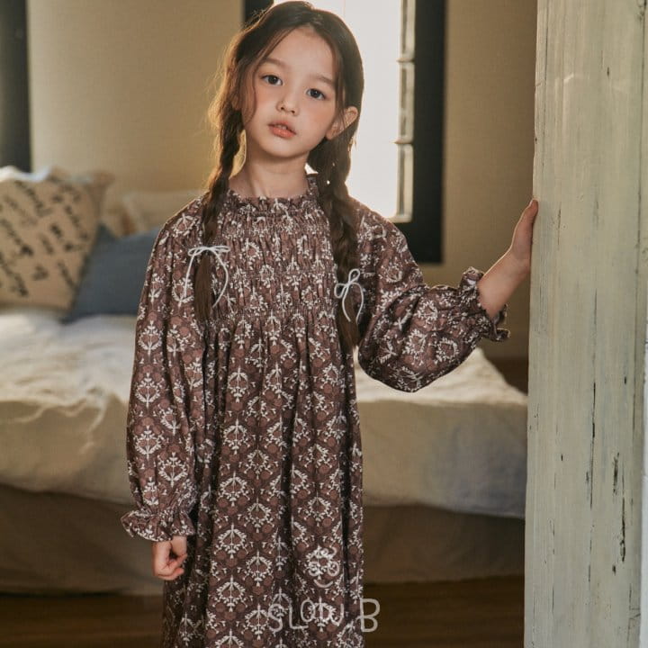 Slow B - Korean Children Fashion - #kidsshorts - Paisely One-piece - 6