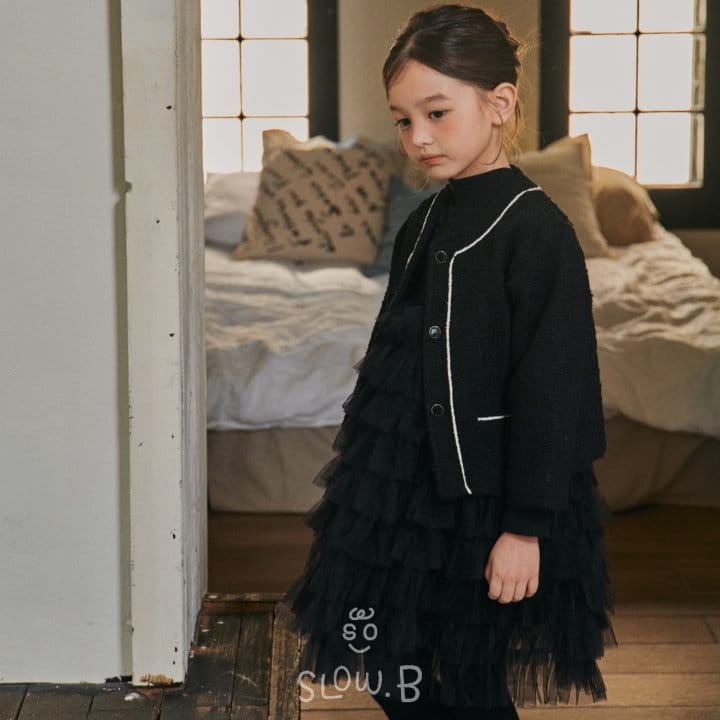 Slow B - Korean Children Fashion - #kidsstore - Sha One-piece - 8