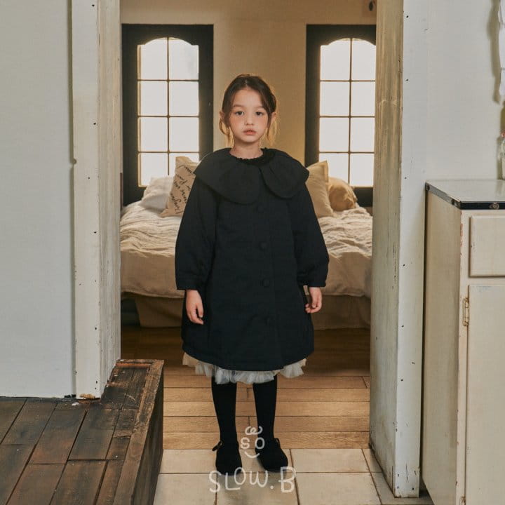 Slow B - Korean Children Fashion - #kidzfashiontrend - Padding Coat - 11