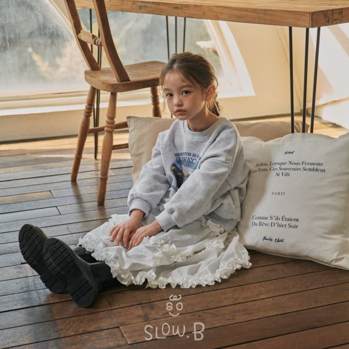 Slow B - Korean Children Fashion - #magicofchildhood - Town Sweatshirt - 3
