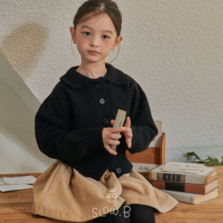 Slow B - Korean Children Fashion - #prettylittlegirls - Rib Skirt Pants - 12