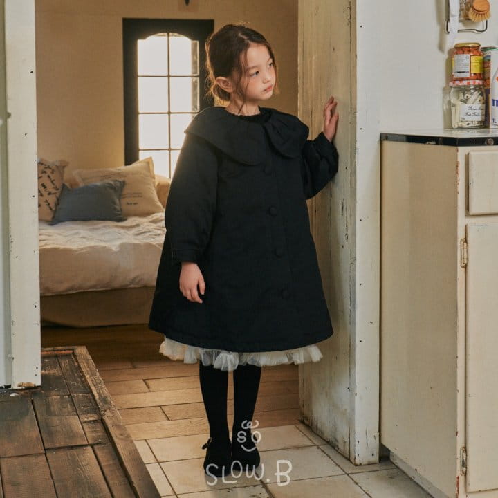 Slow B - Korean Children Fashion - #todddlerfashion - Padding Coat