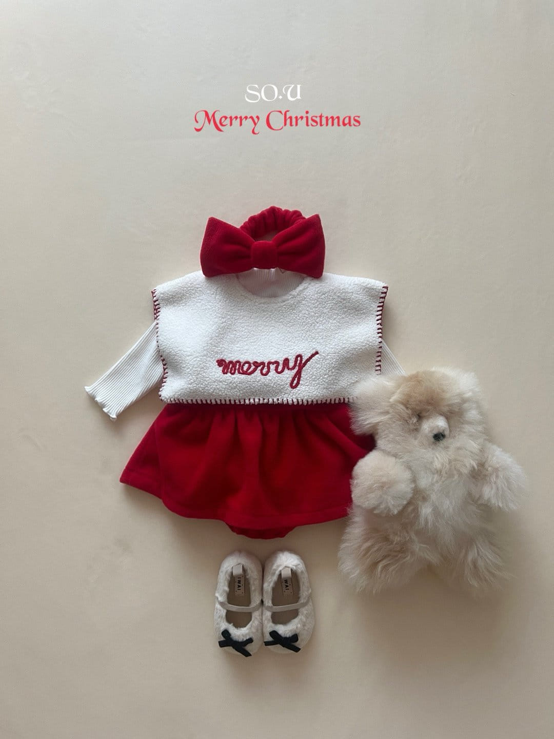 So U - Korean Baby Fashion - #babyoutfit - Merry Cape - 8