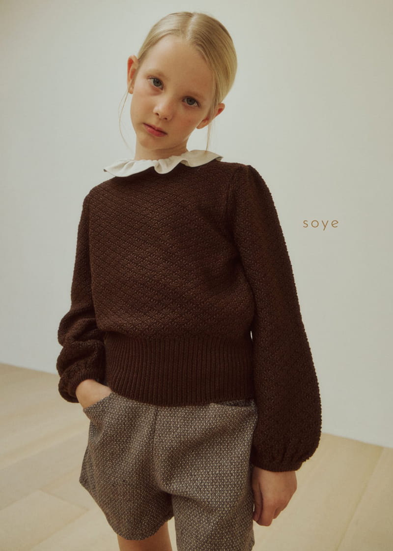 Soye - Korean Children Fashion - #childofig - Shine Knit Tee - 12
