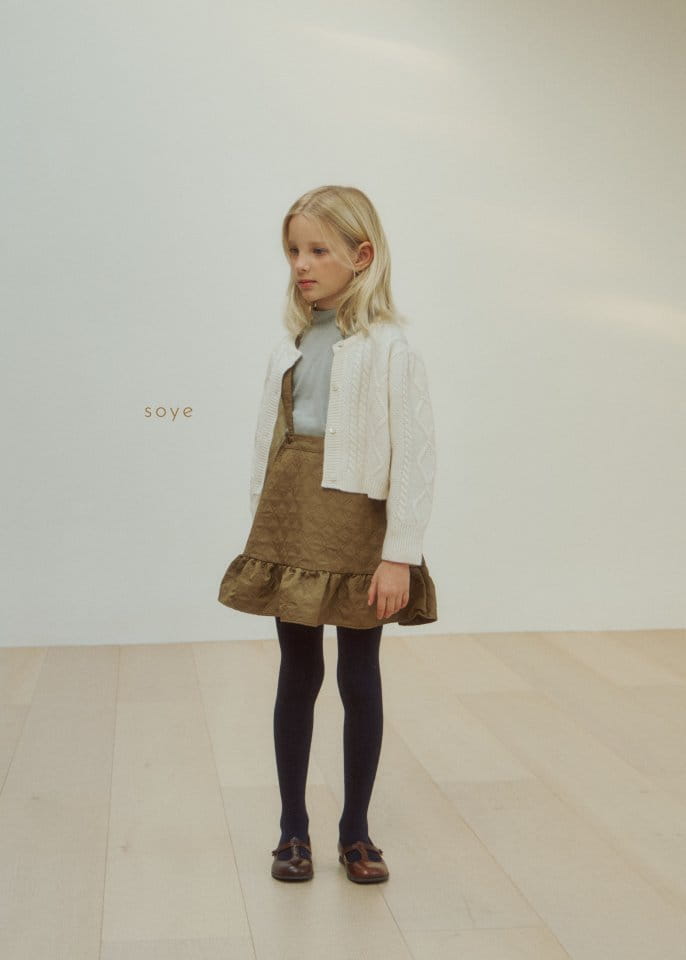 Soye - Korean Children Fashion - #childrensboutique - Cable Knit Jacket - 8