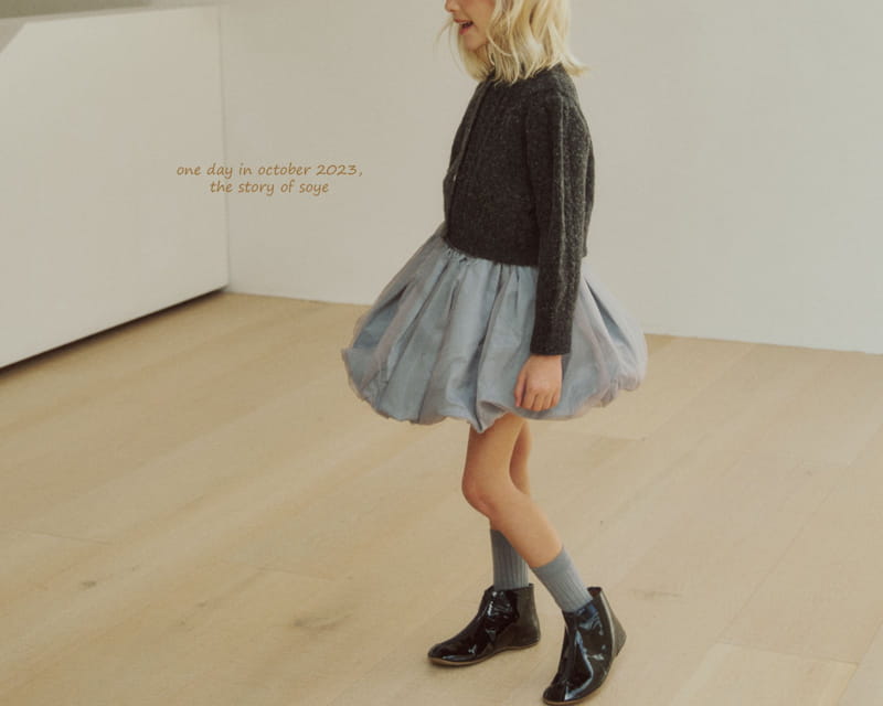 Soye - Korean Children Fashion - #designkidswear - Organdy Skirt - 7