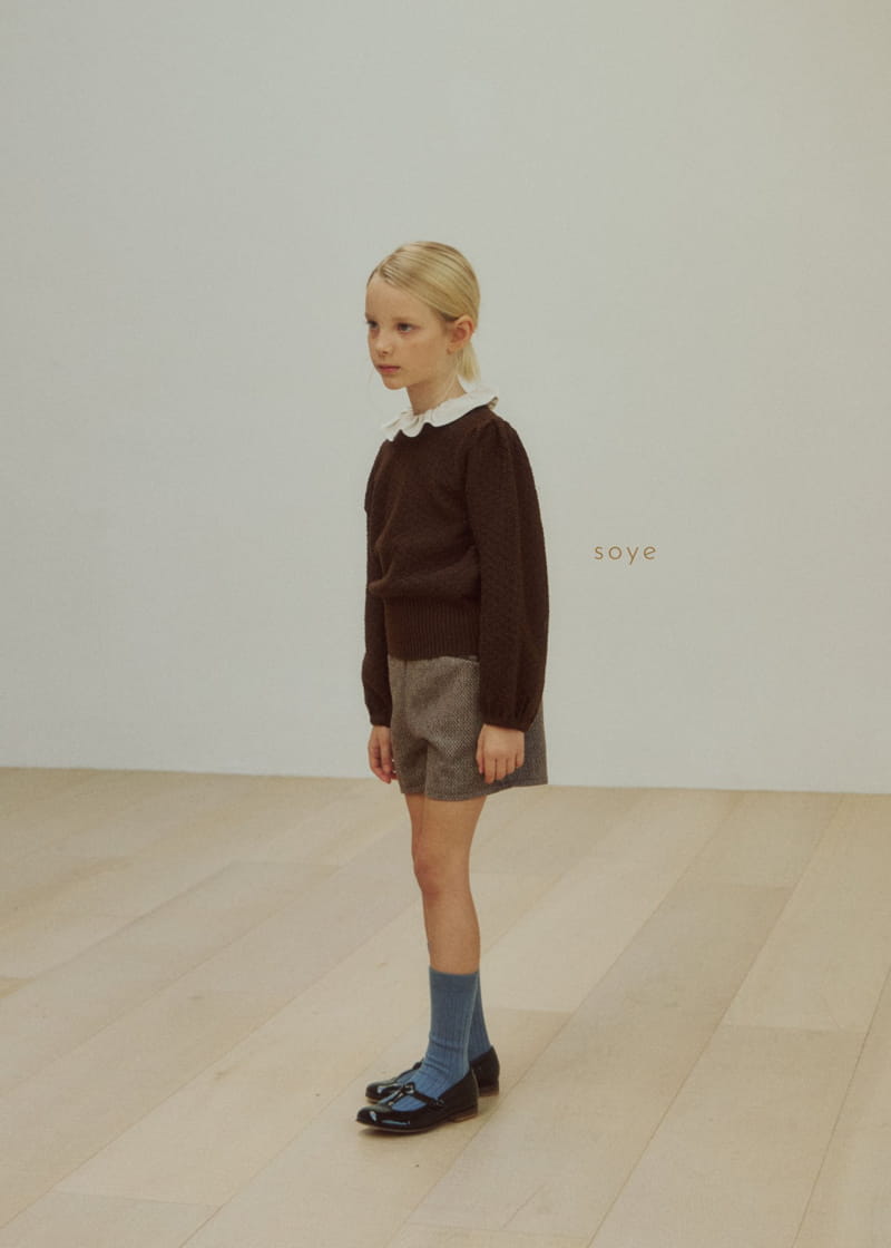 Soye - Korean Children Fashion - #fashionkids - Shine Knit Tee - 3