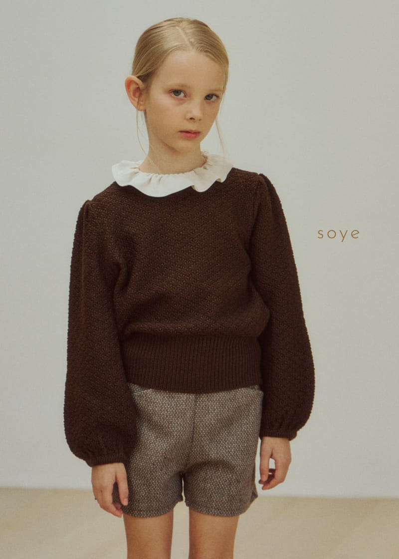 Soye - Korean Children Fashion - #fashionkids - Shine Knit Tee - 4