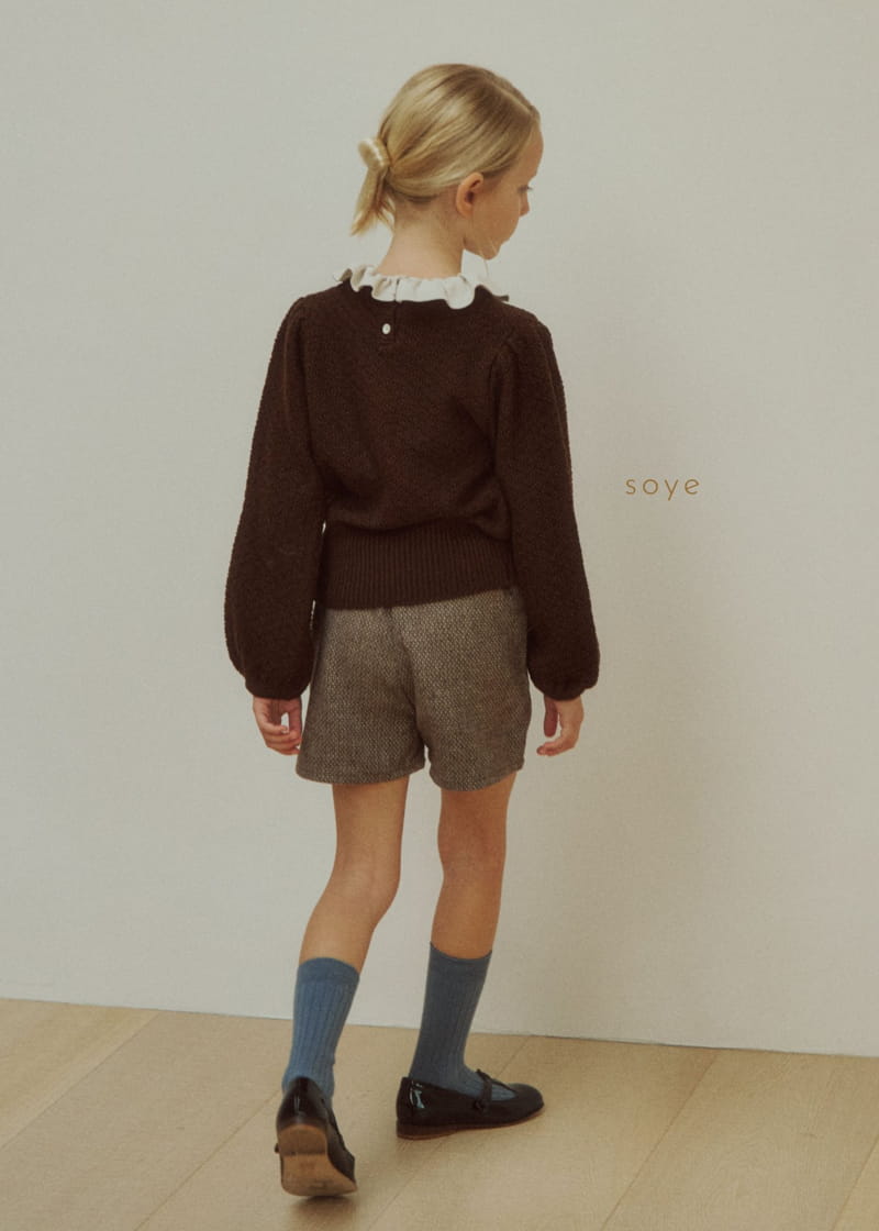 Soye - Korean Children Fashion - #kidsstore - Shine Knit Tee - 5