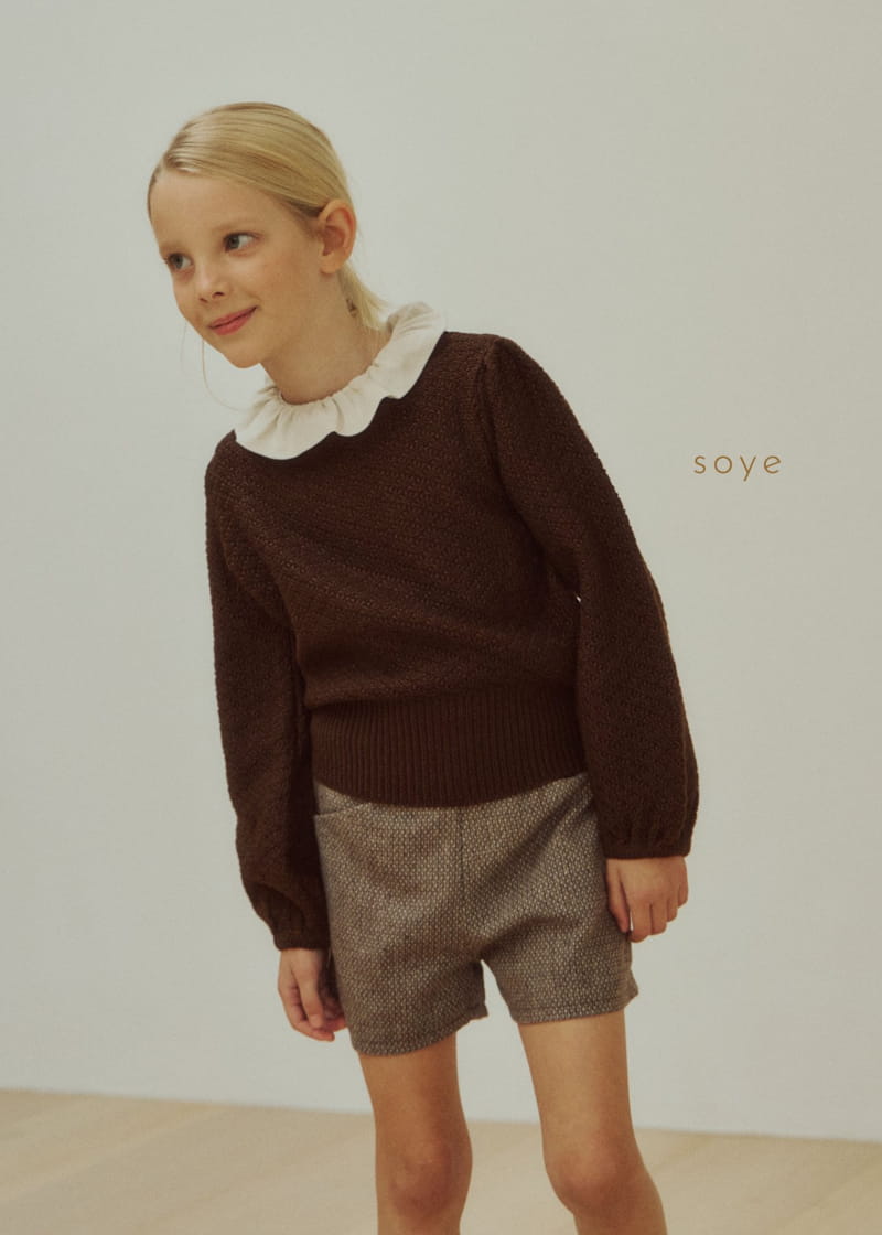 Soye - Korean Children Fashion - #magicofchildhood - Shine Knit Tee - 9