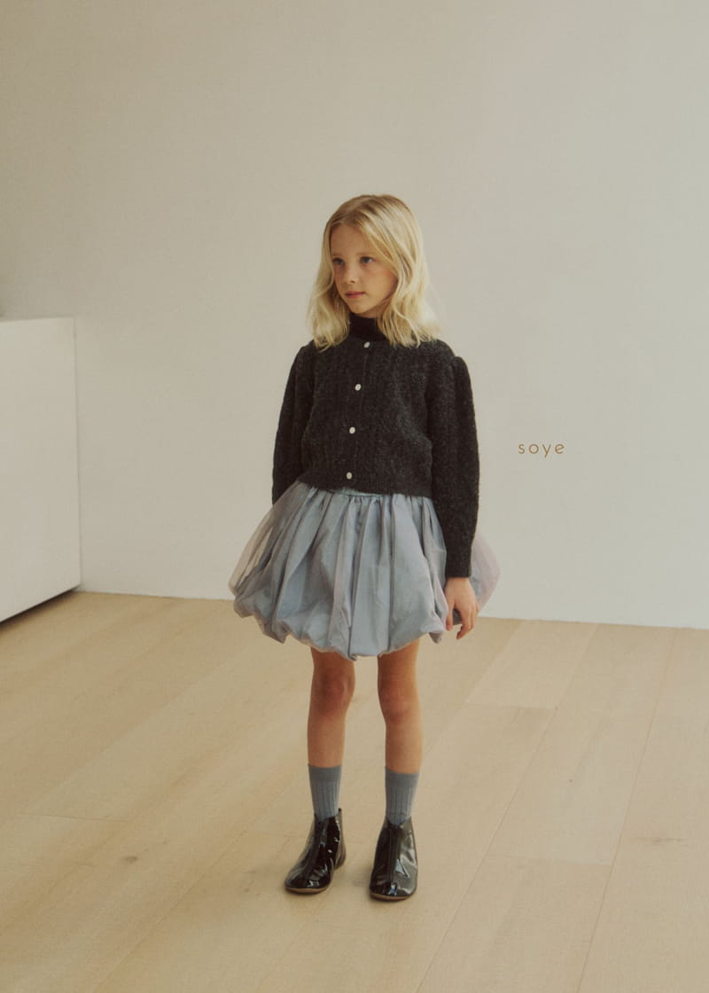 Soye - Korean Children Fashion - #minifashionista - Cable Knit Jacket - 2