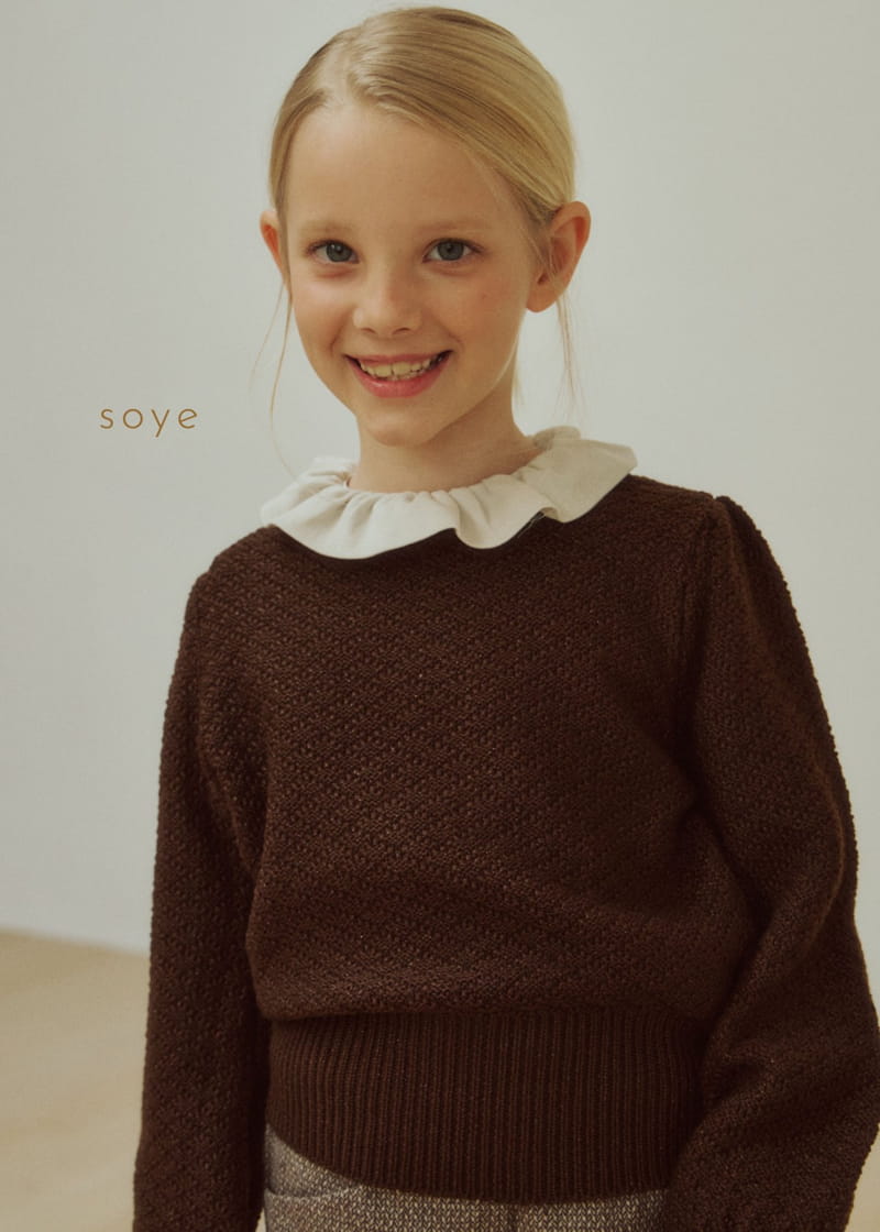 Soye - Korean Children Fashion - #minifashionista - Shine Knit Tee - 10