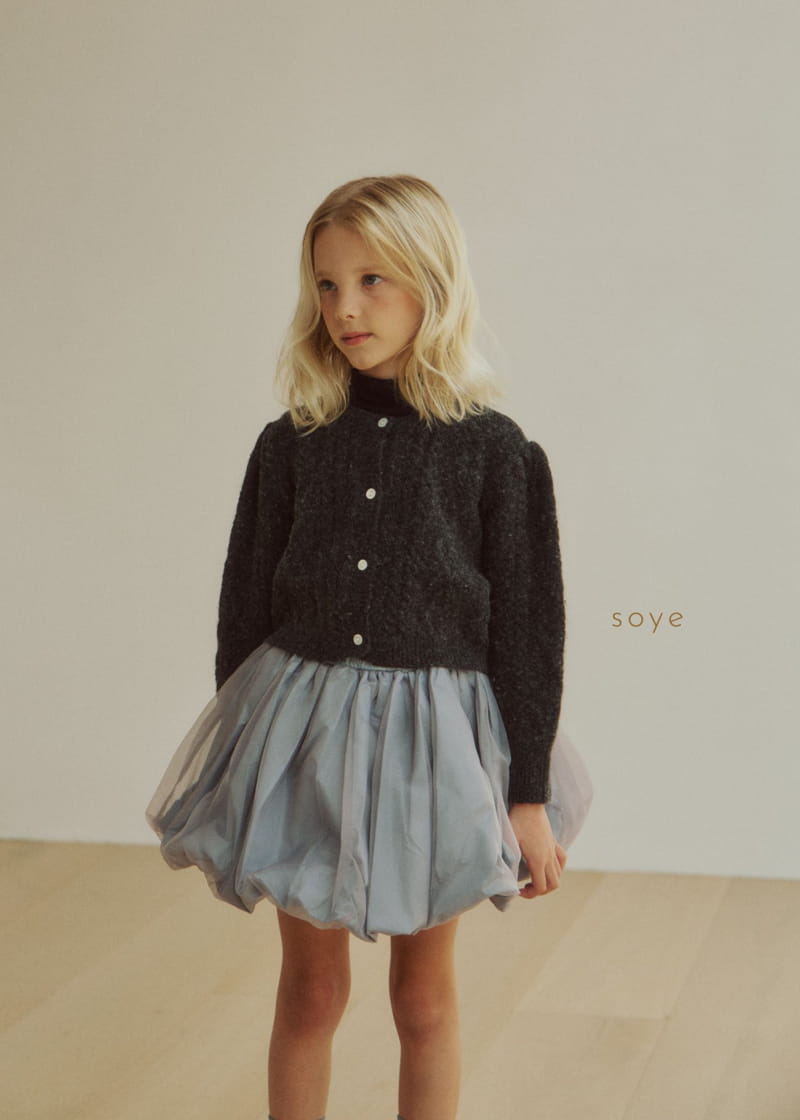 Soye - Korean Children Fashion - #prettylittlegirls - Cable Knit Jacket - 3