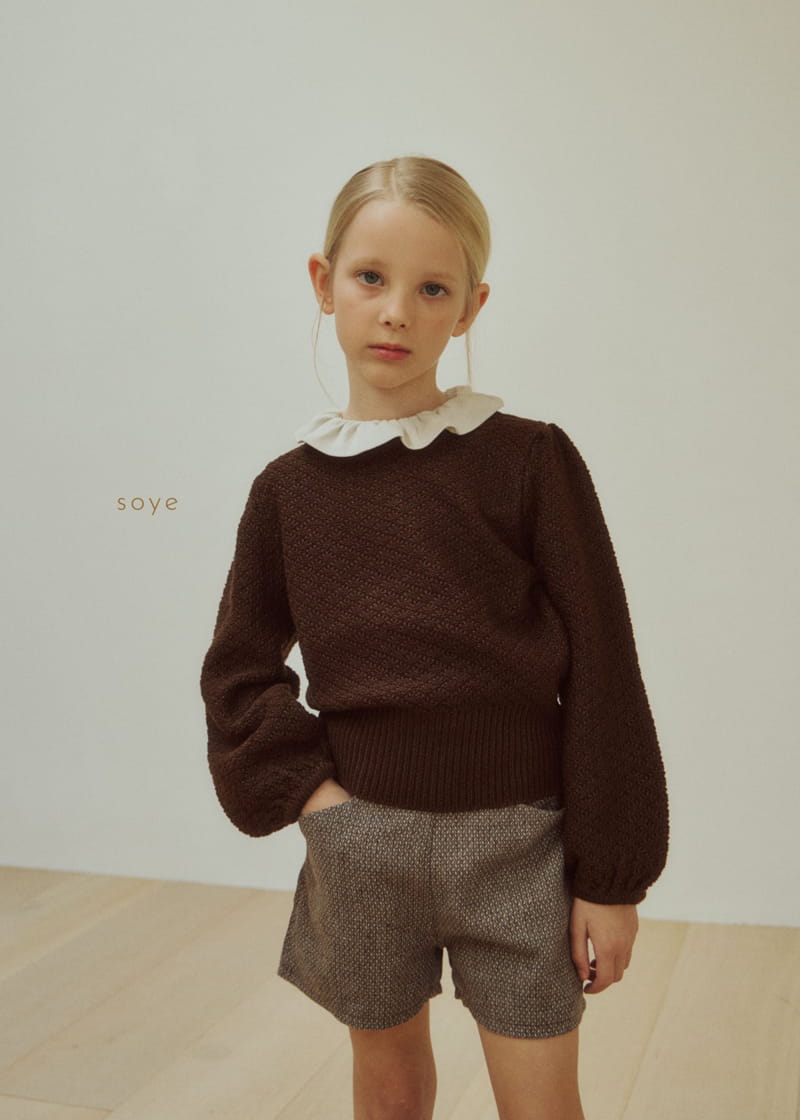 Soye - Korean Children Fashion - #prettylittlegirls - Shine Knit Tee - 11