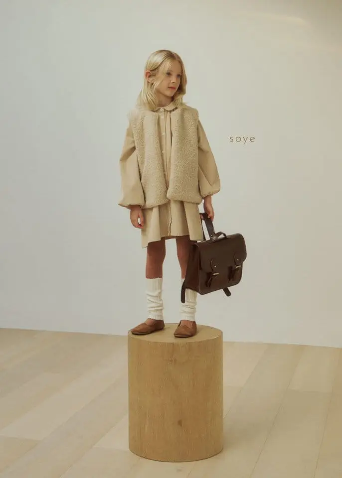 Soye - Korean Children Fashion - #stylishchildhood - Corduroy One-piece - 7