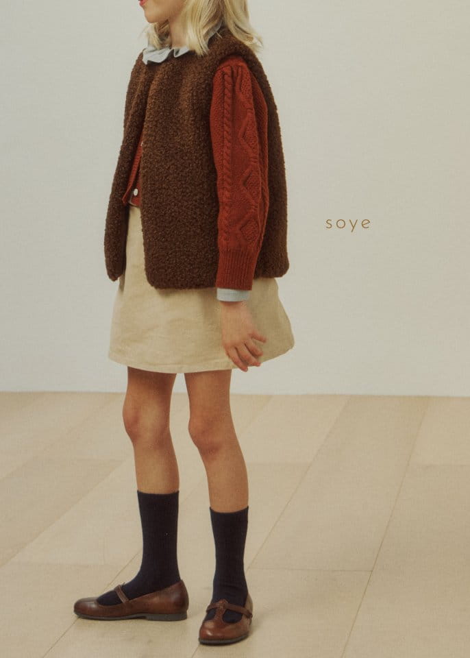 Soye - Korean Children Fashion - #stylishchildhood - Cable Knit Jacket - 6