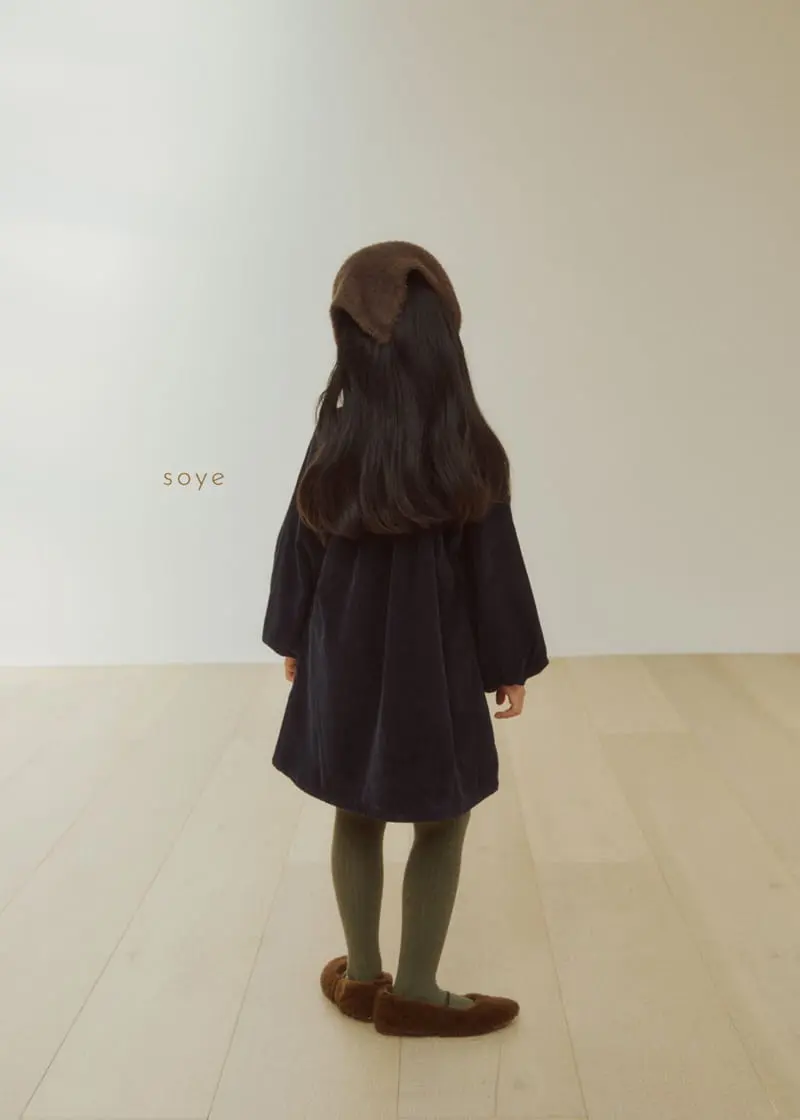 Soye - Korean Children Fashion - #todddlerfashion - Corduroy One-piece - 5
