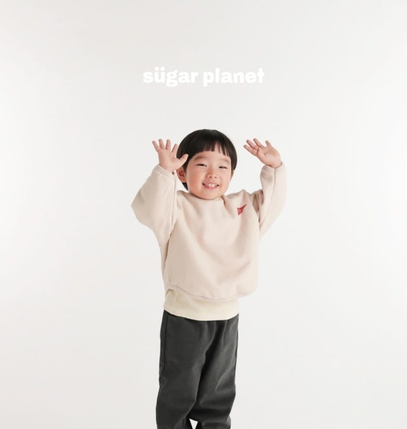 Sugar Planet - Korean Children Fashion - #kidzfashiontrend - Flag Piping Sweatshirt - 4