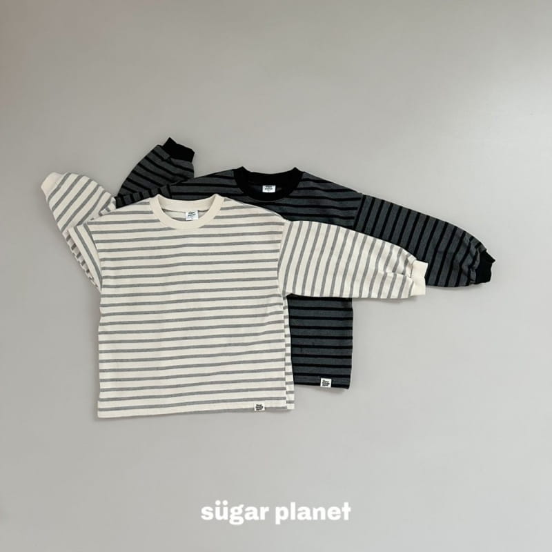 Sugar Planet - Korean Children Fashion - #Kfashion4kids - Gentle Stripes Tee - 2