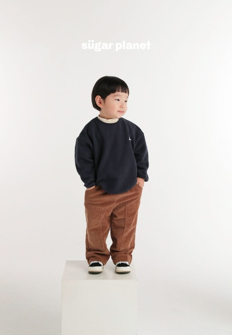 Sugar Planet - Korean Children Fashion - #childrensboutique - Flag Piping Sweatshirt - 11