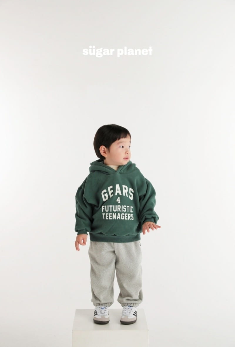 Sugar Planet - Korean Children Fashion - #childofig - Geer Hoody Tee - 4