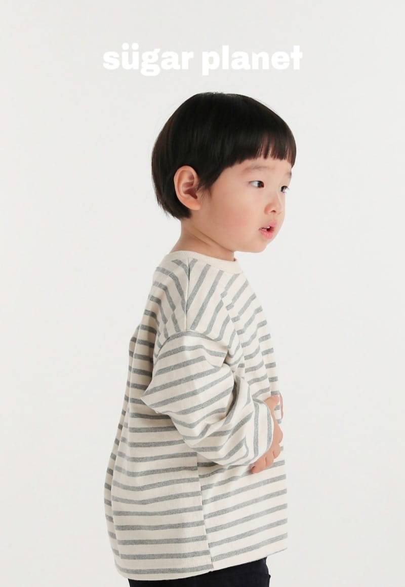 Sugar Planet - Korean Children Fashion - #fashionkids - Gentle Stripes Tee - 12