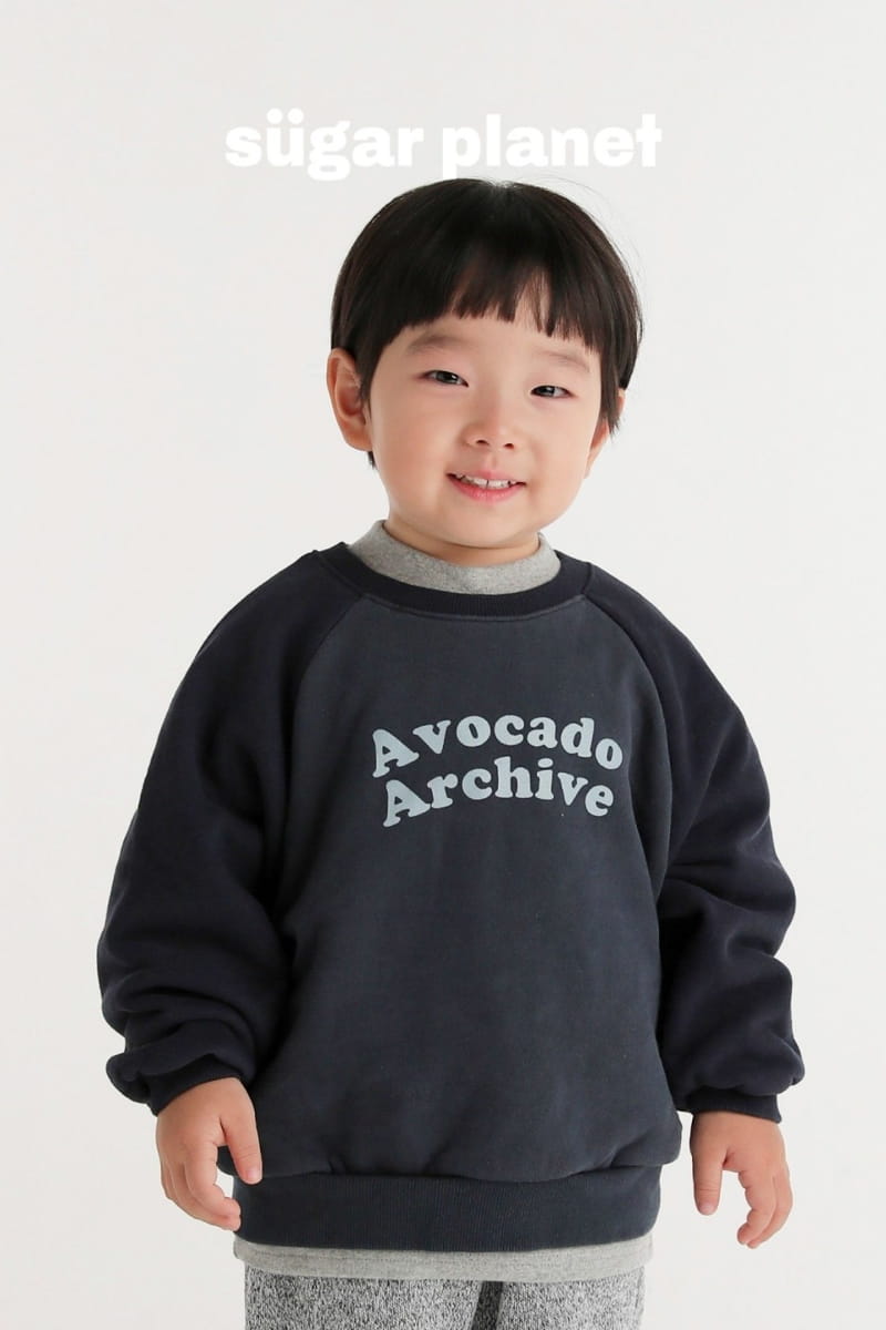 Sugar Planet - Korean Children Fashion - #fashionkids - Avocado Sweatshirt - 11