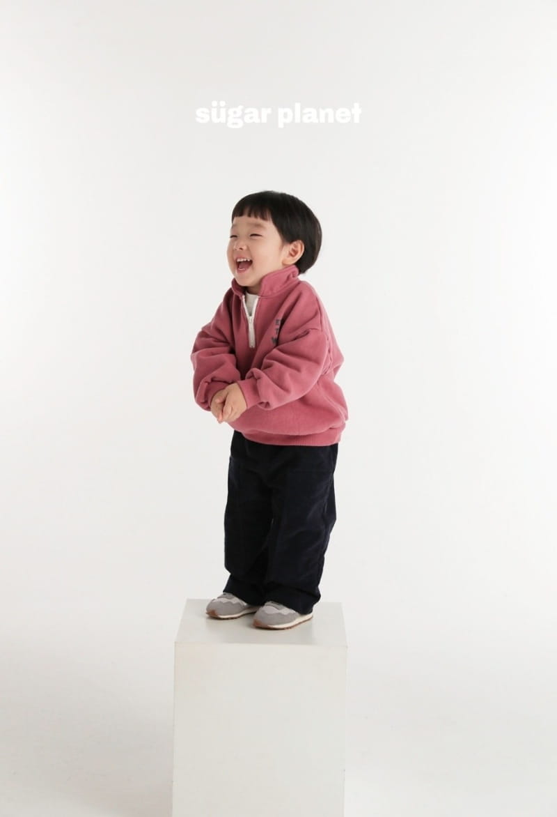 Sugar Planet - Korean Children Fashion - #kidsstore - Okay Half Zip-up - 10