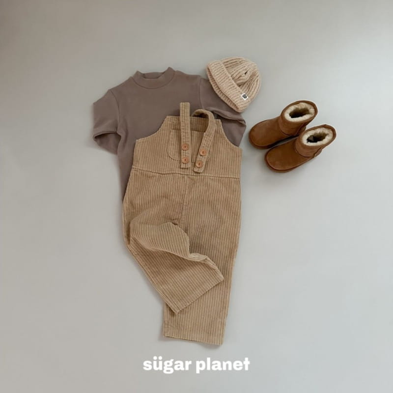 Sugar Planet - Korean Children Fashion - #kidzfashiontrend - Dduk Ddak Half Turtleneck Tee - 2