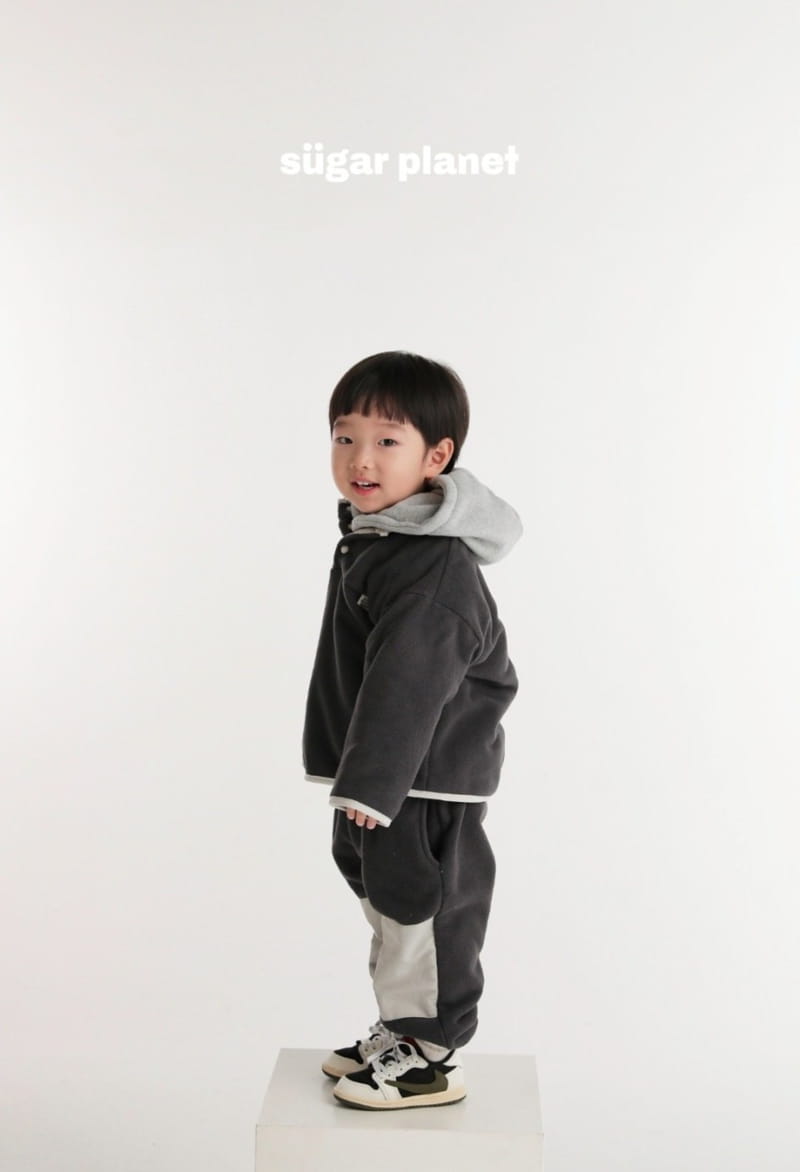 Sugar Planet - Korean Children Fashion - #kidzfashiontrend - Geer Hoody Tee - 10