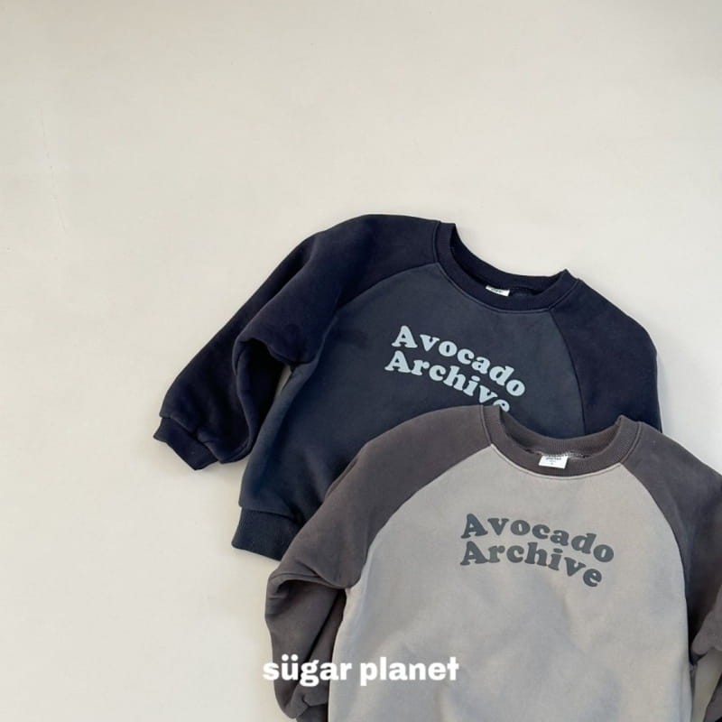 Sugar Planet - Korean Children Fashion - #littlefashionista - Avocado Sweatshirt - 2