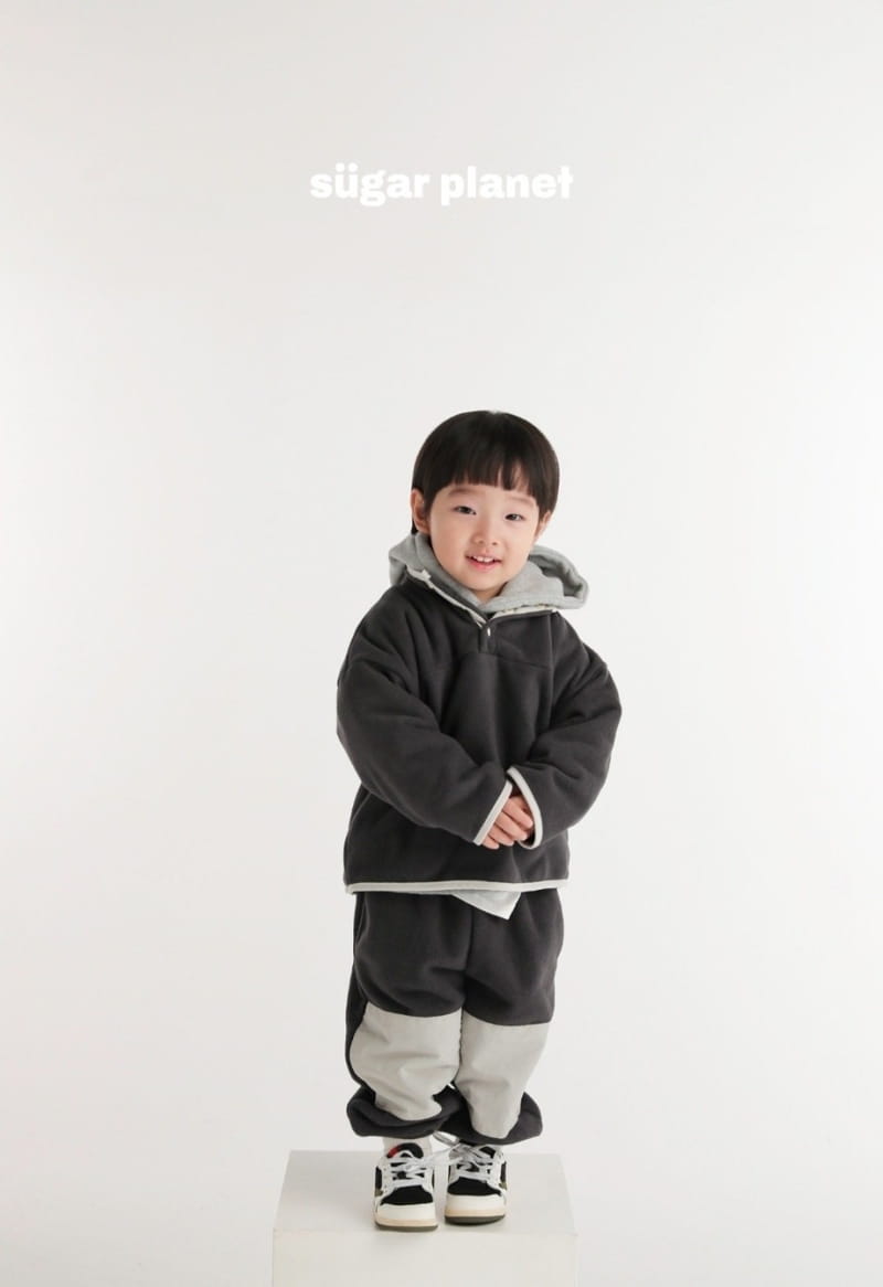 Sugar Planet - Korean Children Fashion - #littlefashionista - Hiker Poly Button Up Anorak - 9