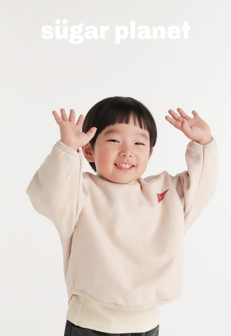 Sugar Planet - Korean Children Fashion - #magicofchildhood - Flag Piping Sweatshirt - 6