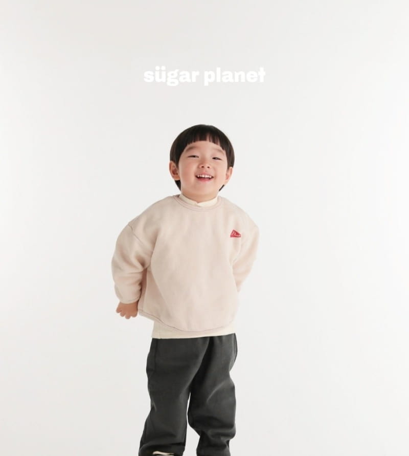 Sugar Planet - Korean Children Fashion - #minifashionista - Flag Piping Sweatshirt - 7