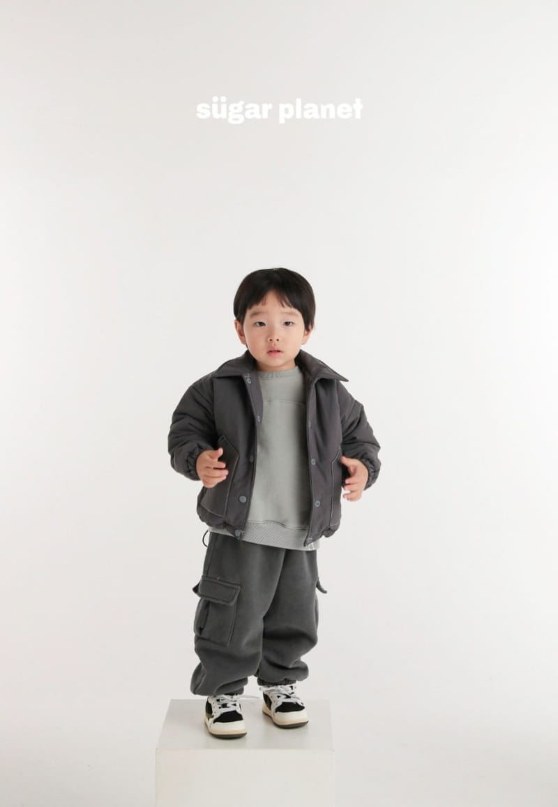 Sugar Planet - Korean Children Fashion - #todddlerfashion - Mellow Stitch Jumper - 12