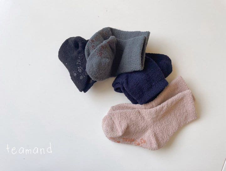 Teamand - Korean Children Fashion - #childrensboutique - Sleep Socks B Set - 2