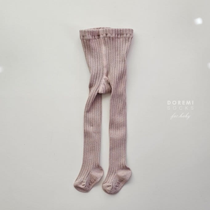 Teamand - Korean Children Fashion - #childrensboutique - Glitter TightsIndi Pink Socks