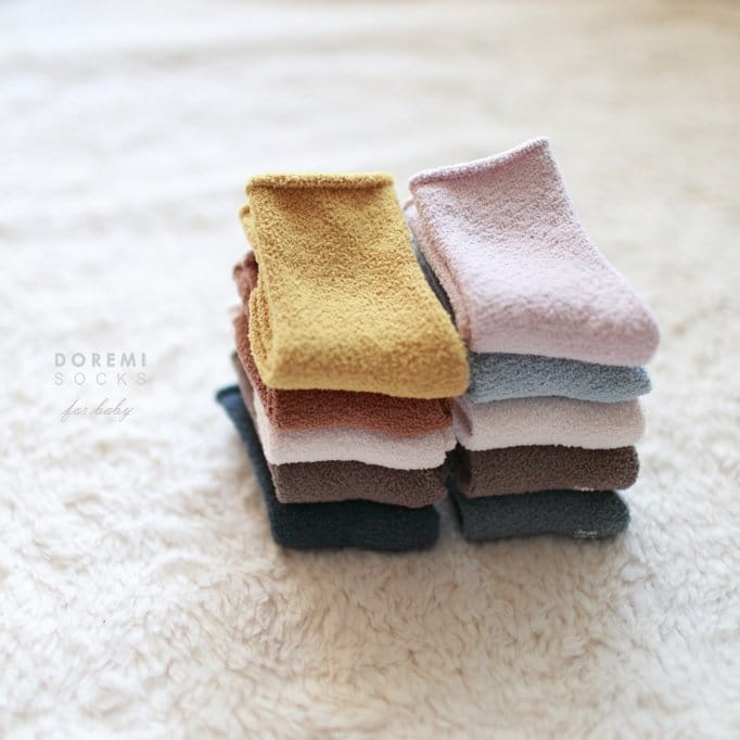 Teamand - Korean Children Fashion - #kidsshorts - Sleep Doldol Socks - 11
