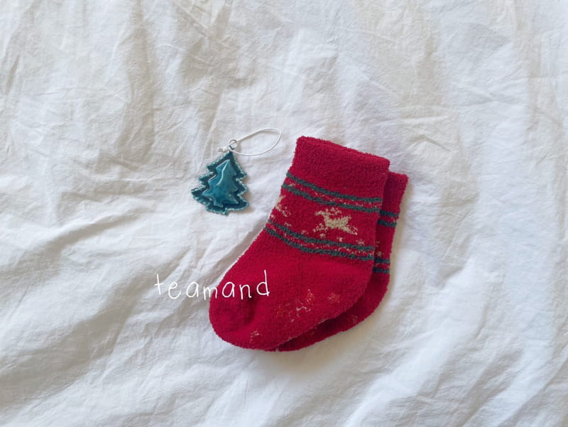 Teamand - Korean Children Fashion - #prettylittlegirls - Christmas Socks