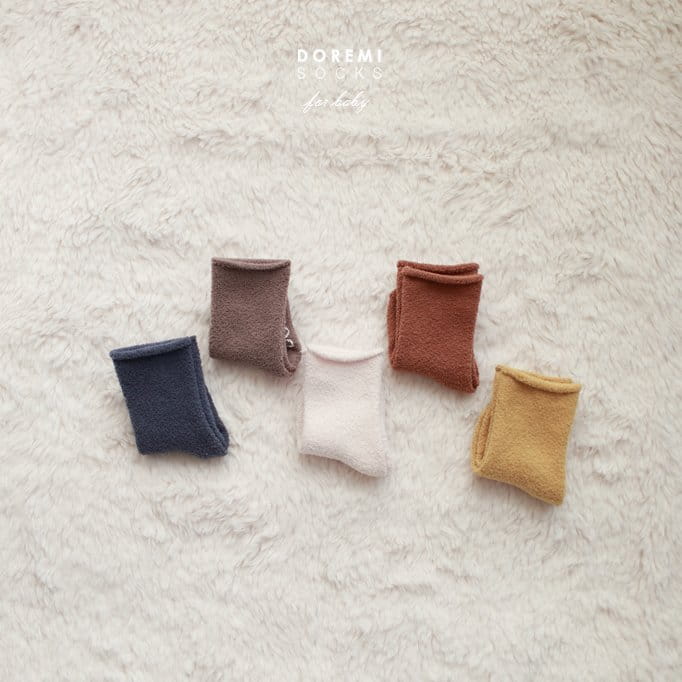 Teamand - Korean Children Fashion - #stylishchildhood - Sleep Doldol Socks - 5